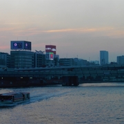 #099　新大橋から望む隅田川（2018.06.22）